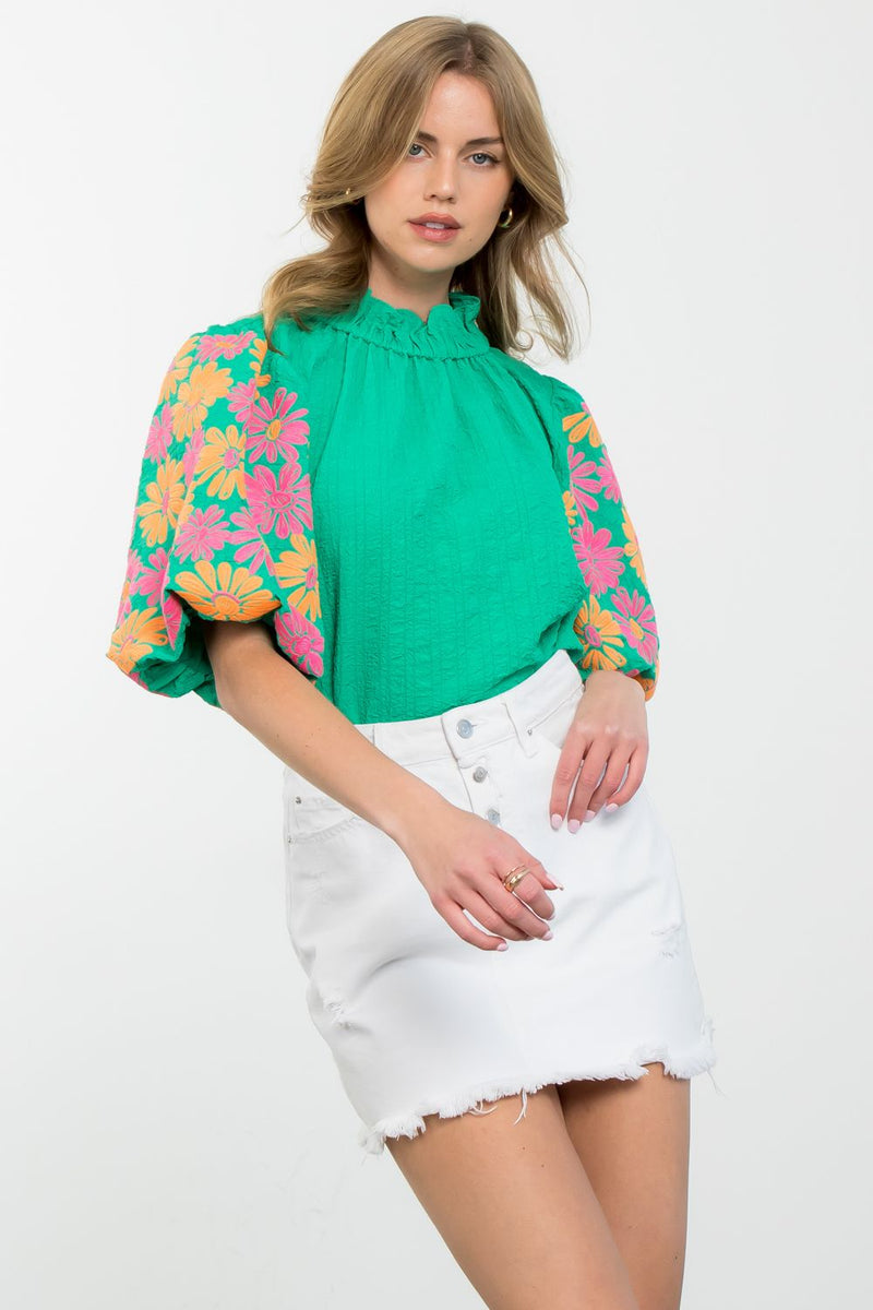 Victoria Embroidered Top