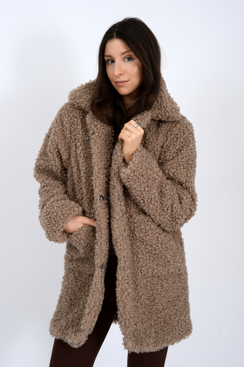 French poodle fur フードジャケット セール】French poodle fur フードジャケット（その他アウター