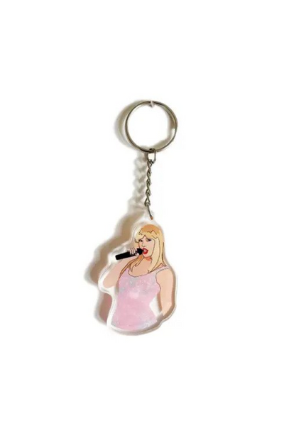 The Found Taylor Swift Enamel Keychain