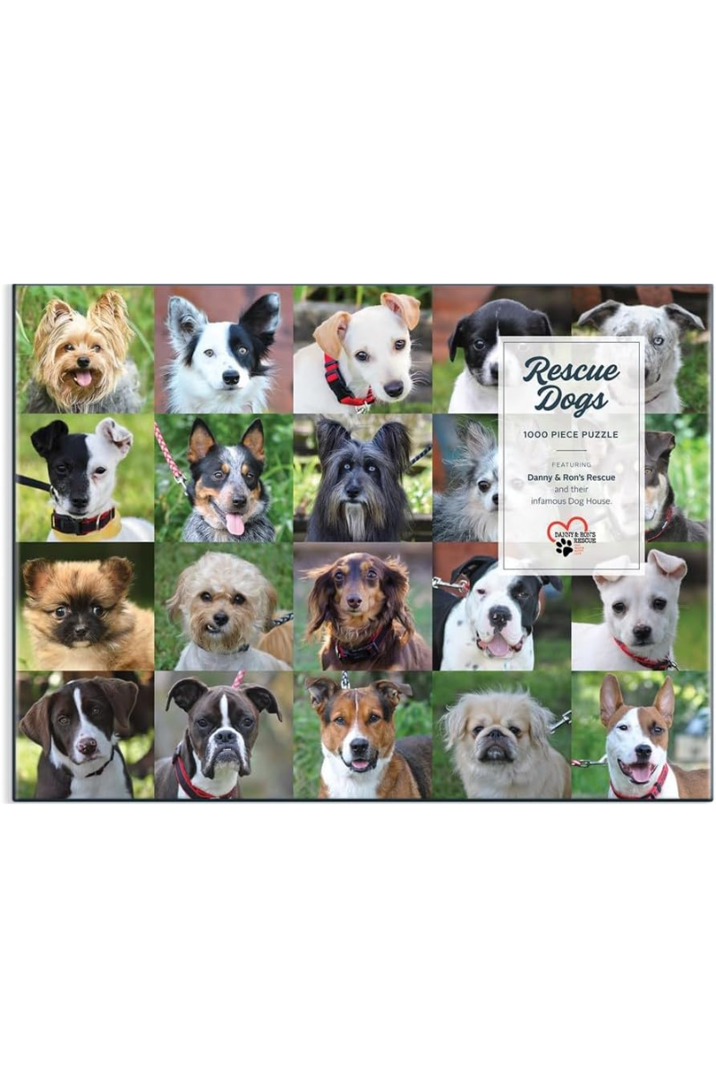 1000 Piece Puzzle, Rescue Dogs